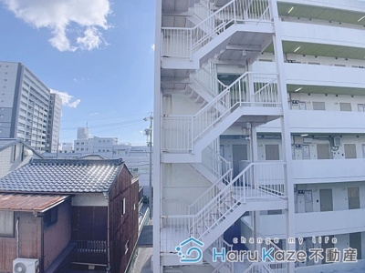 【バルコニー】 | T.A明前町A棟【名古屋市賃貸・インターネット無料】