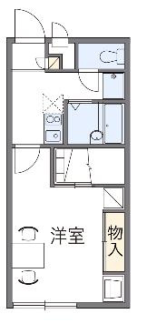 ガルデニア若葉の間取り