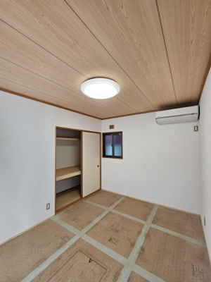 【和室】 | 鳥取市行徳２丁目 中古戸建て | 1階の和室は洋室へも変更可能です