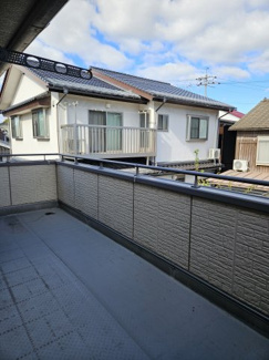 【バルコニー】 | 鳥取市行徳２丁目 中古戸建て