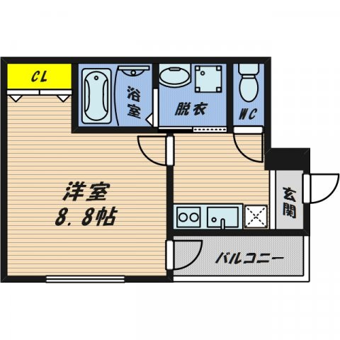 【間取り】 | フジパレス城東中央