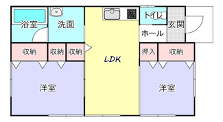 【間取り】 | ラ・フォーレ・イタコ | ※図面と現況が異なった場合は、現況を優先と致します。