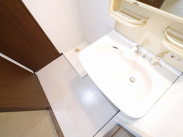 ライフコート富雄の洗面所