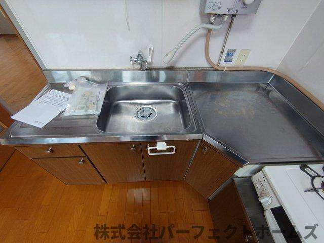 枚方ハイツ2号棟のキッチン|きれいなキッチンです