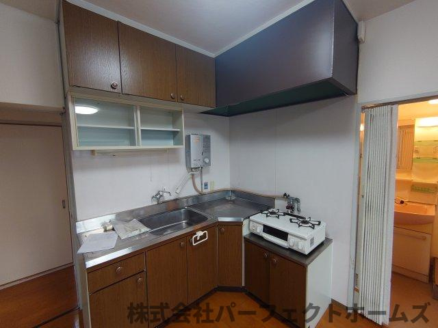 枚方ハイツ2号棟のキッチン|きれいなキッチンです