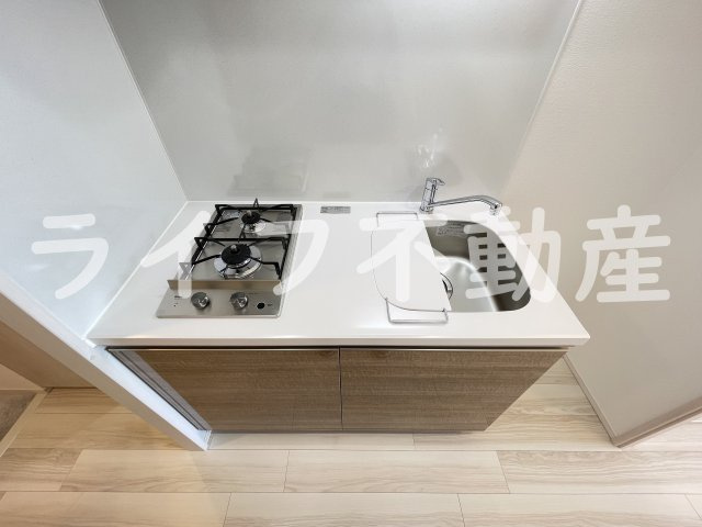 スプランディット高井田のキッチン|きれいなキッチンです