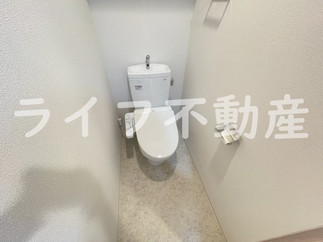 スプランディット高井田のトイレ|落ち着いたトイレです