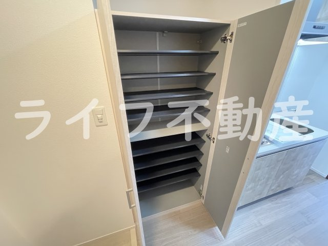 スプランディット高井田の収納|ちょっとした収納スペースも充実しています