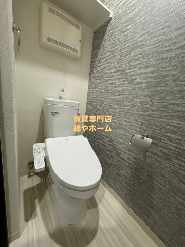 フジパレス加賀屋Ⅲ番館のトイレ|落ち着いたトイレです