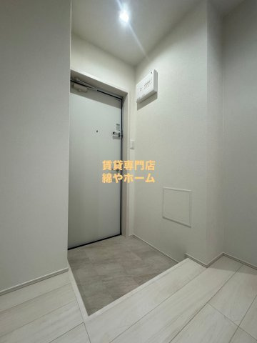 フジパレス加賀屋Ⅲ番館の玄関|ゆったりとした玄関です