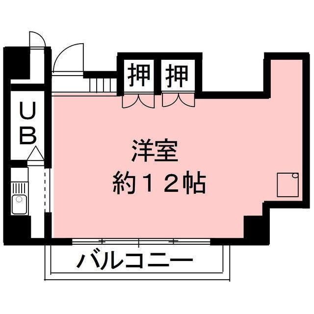 岐阜市杉山町の事務所の間取り