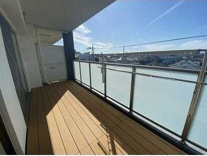 プレシス西東京柳沢のバルコニー