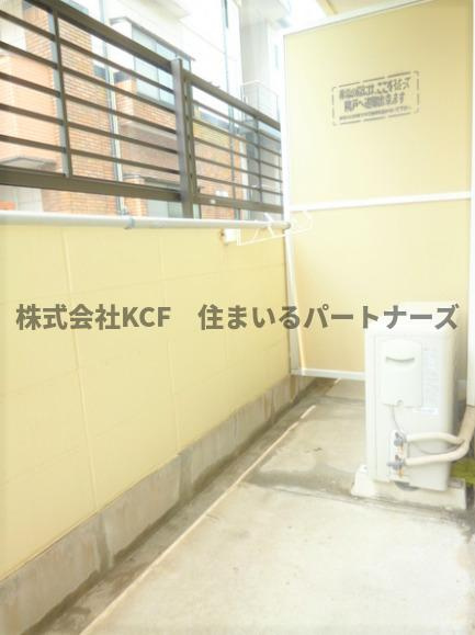 ワンバイワンのバルコニー