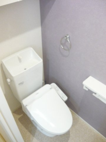 【トイレ】 | リーヴプランタンⅡ　Ｂ | 落ち着いたトイレです