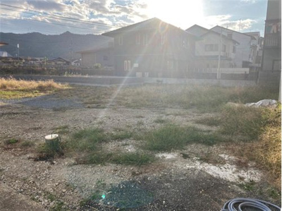 【前面道路含む現地写真】 | 嵯峨天龍寺広道町　売土地（建築条件無）1号地　