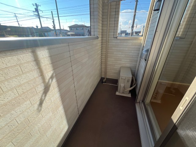 ジュネス　エレガンシアのバルコニー