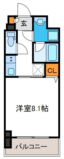 エグゼ大阪ドームⅡの間取り