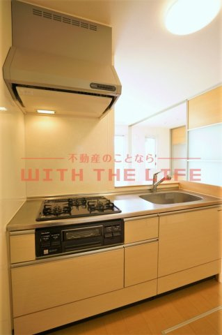 サンライズ御井Ⅱ【キャッシュバック対象物件】のキッチン|きれいなキッチンです