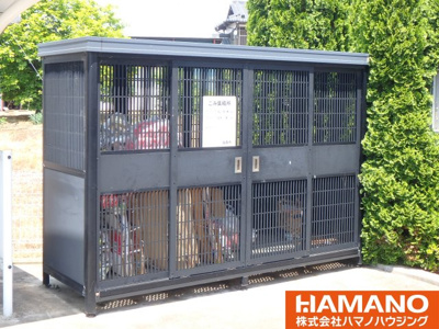 【その他共用部分】 | ヴィラプリムローズＢ | 敷地内ごみ置き場があります