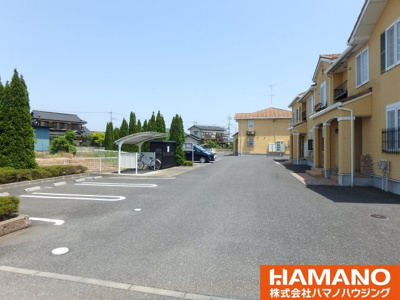 【駐車場】 | ヴィラプリムローズＢ | 駐車スペースもあります