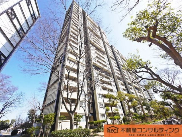 芦屋浜第二住宅　第六-壱号棟の外観