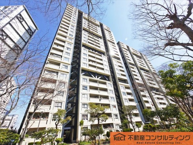 芦屋浜第二住宅　第六-壱号棟の外観