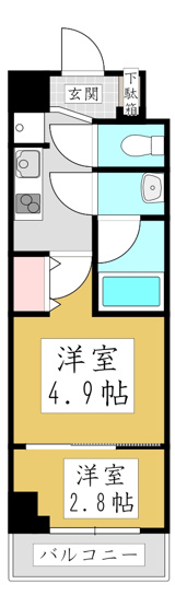 【間取り】 | ケリア川口