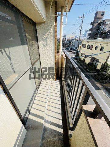 仲介手数料0円！ハイツヒダカのバルコニー