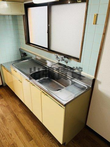 仲介手数料0円！ハイツヒダカのキッチン