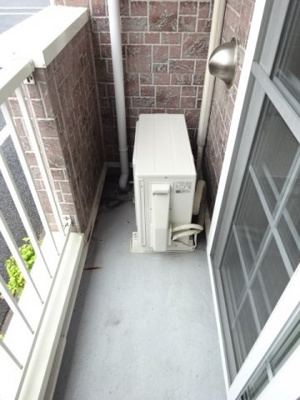 【バルコニー】 | デルソーレＣ | 陽当たり良好なバルコニーです