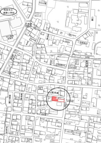 中古住宅　黒野の地図