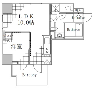 【間取り】 | ライオンズ東向島ミレス