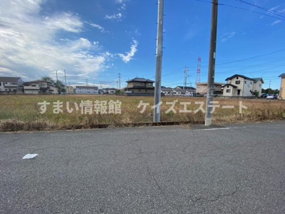 【前面道路含む現地写真】 | 太田市宝町　土地　2区画 | 南側公道：約5ｍ