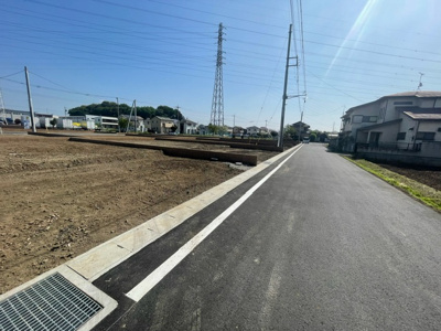 【前面道路含む現地写真】 | 太田市宝町　土地　7区画