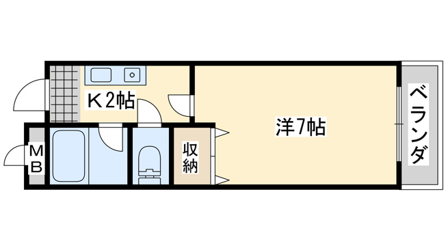 【間取り】 | サンパレス泉佐野