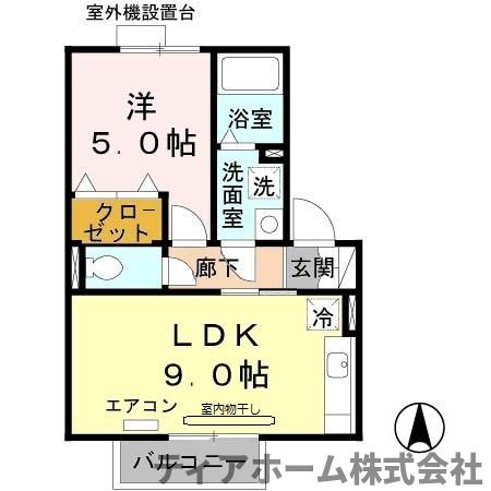 アトリオ・フランB棟の間取り