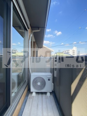 N-VILLAGEゆなみのバルコニー