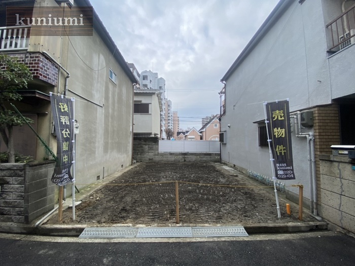 大阪市都島区大東町3丁目の前面道路含む現地写真