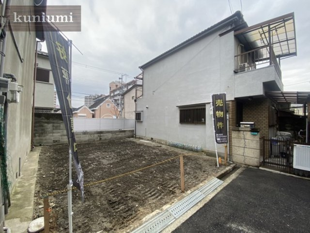 大阪市都島区大東町3丁目の前面道路含む現地写真