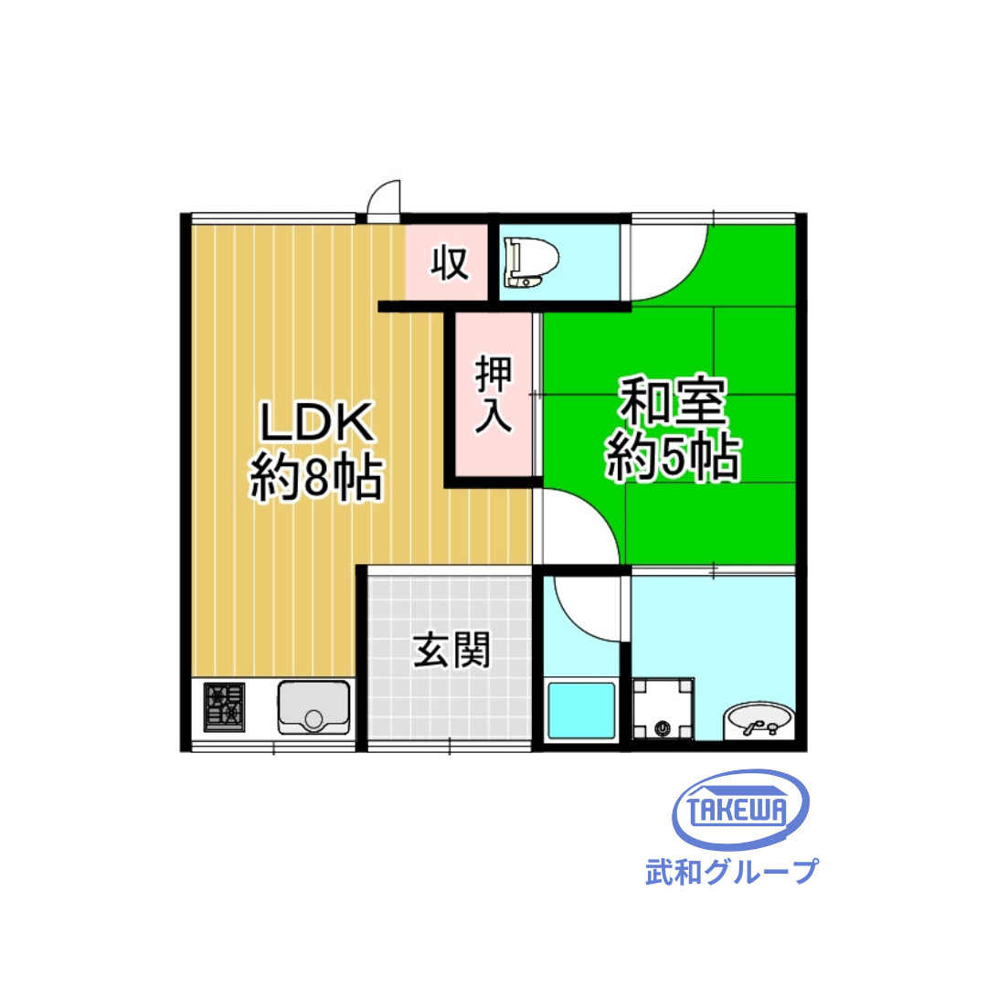 旭区清水4丁目　貸家の画像