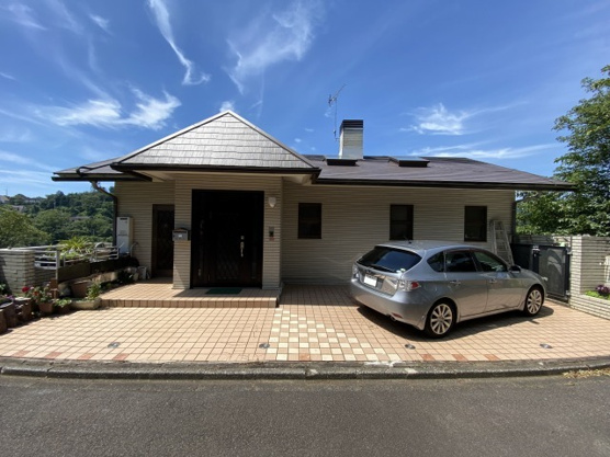 【外観】 | あじろ南熱海が丘分譲地　戸建 | 重厚な外観