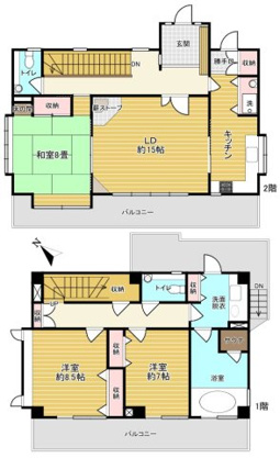 【間取り】 | あじろ南熱海が丘分譲地　戸建 | 図面と現況が相違する場合は現況優先と致します。