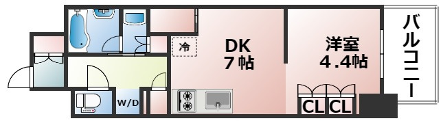 【間取り】 | コンフォリア北堀江一丁目