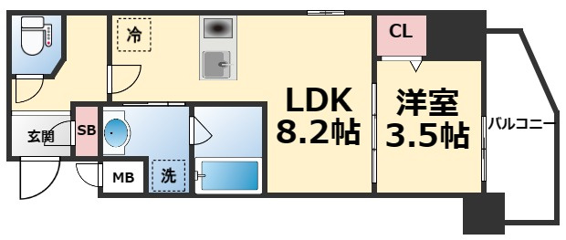 【間取り】 | リアライズ布施駅前