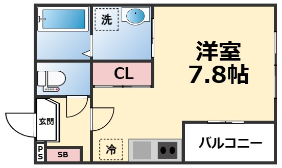 【間取り】 | ハーモニーテラス新今里Ⅴ