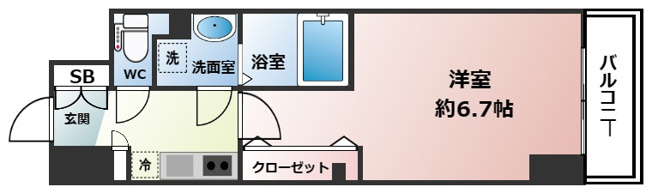 【間取り】 | セレニテ心斎橋グランデ