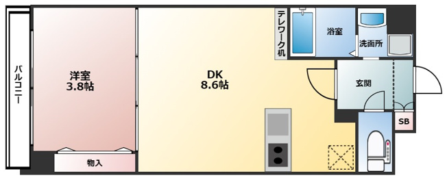 【間取り】 | RPレジデンス都島