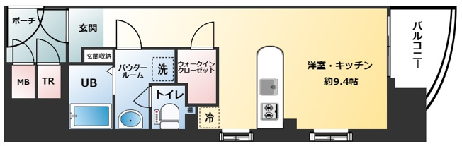 【間取り】 | クラウンハイム本町EAST