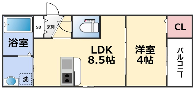 【間取り】 | パロス衣摺クリアス
