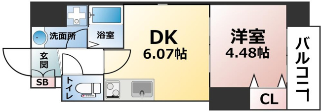 【間取り】 | ドゥエリング太子橋今市